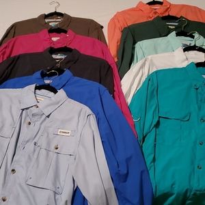 Men's Magellan fishing shirts (lot of 10) size M